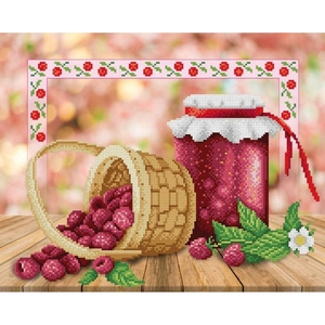 Набор для вышивания на габардине, М. П Студия, 40*50/35*25 см, бисер 22 цветов (приобретается отдель