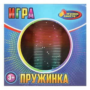 Игра пружинка, в кор.7*7*7см ИГРАЕМ ВМЕСТЕ в кор.480шт