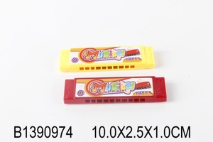 Губная гармошка в пак. 10*2,5*1см в кор.2*1080шт