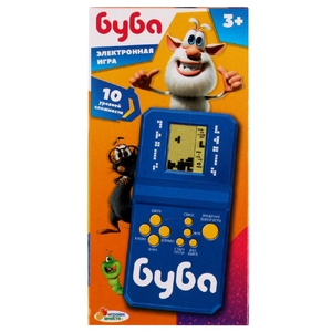 Электронная логическая игра БУБА кор.12,5*6,5*2,5см ИГРАЕМ ВМЕСТЕ в кор.2*144шт