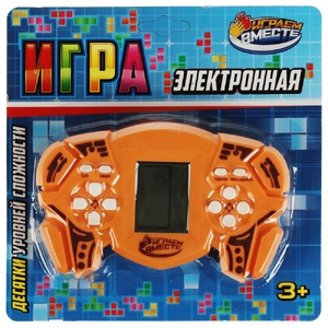 Электронная логическая игра блист.15,5*15,5*3см ИГРАЕМ ВМЕСТЕ в кор.2*120шт