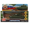 Модель металл АРМАТА ТАНК Т-14 12 см, вращается башня, инерция, зелен, кор. Технопарк в кор.2*24шт