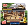 Модель металл ТАНК t-90, 12 см, подвиж. дет. инерц., кор. Технопарк в кор.2*24шт