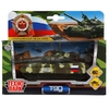 Модель металл ТАНК Т-90, 12 см, подвиж. дет., инерц.,кор. Технопарк в кор.2*24шт