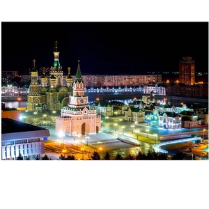Алмазная мозаика Alingar, на подрамнике, с полным заполнением, (матов.), 20х30 см, 20 цветов, "Ночна