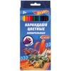 Цветные карандаши ХОТ ВИЛС 12цв, акварельные Умка в кор.20*12наб