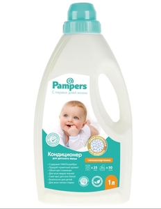 Кондиционер для детского белья 1 л. pampers Заботливая мама в кор.6шт